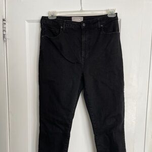 Everlane, Curvy High-rise Skinny Jean, Black sz 32